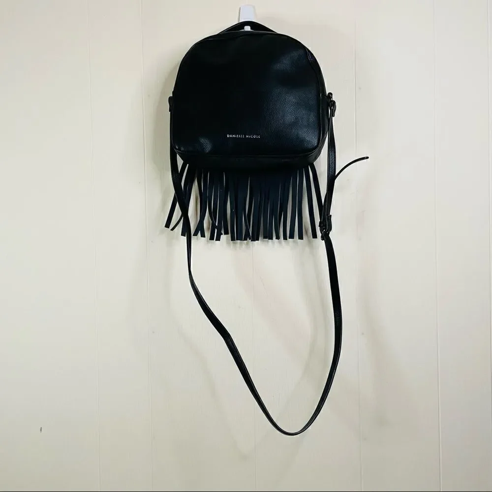 HTF - Danielle Nicole Disney Fringed Holographic Ursula Crossbody Bag - Picture 5 of 10